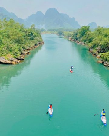 Động Phong Nha - Sông chày Hang Tối